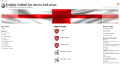 Desktop Screenshot of englishchants.com