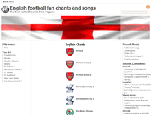 Tablet Screenshot of englishchants.com